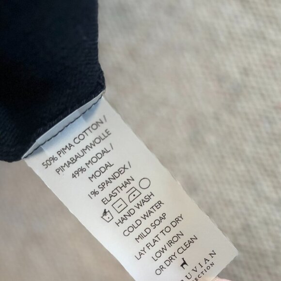 Peruvian Connection Black Plus-Size Gabrielle Tunic & Gabrielle Pants Sz XXL - Picture 11 of 14